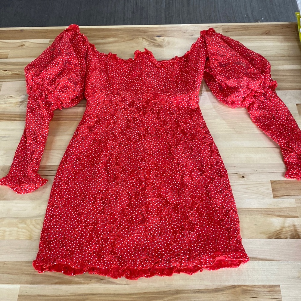 For love and lemons red dress